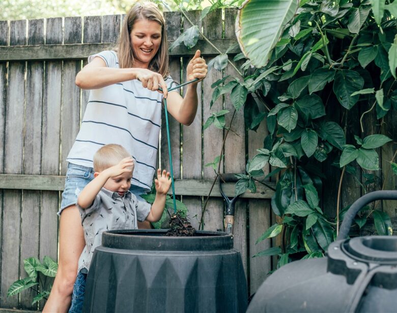 installer son composteur dans le jardin