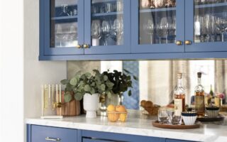 meubles vitrine murale pour les petites cuisines