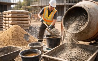 découvrez comment optimiser le dosage du béton 350 kg en équilibrant efficacement le mélange de sable et gravier pour une résistance et durabilité maximales.