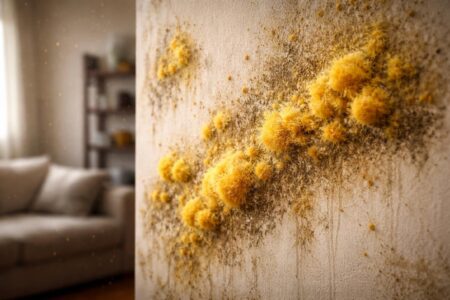 découvrez les risques liés aux champignons et moisissures jaunes sur les murs intérieurs, leurs effets sur la santé et comment les prévenir efficacement.