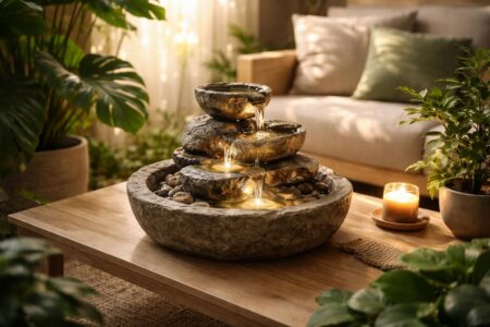 découvrez comment les petites fontaines d'intérieur apportent détente et bien-être en créant une ambiance apaisante dans votre espace de vie.