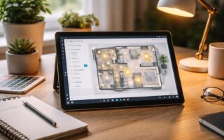 apprenez à planifier efficacement les points lumineux sur une tablette windows 10 pour un éclairage optimal de vos espaces.