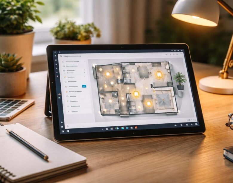apprenez à planifier efficacement les points lumineux sur une tablette windows 10 pour un éclairage optimal de vos espaces.