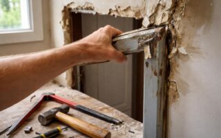 découvrez comment enlever un encadrement de porte en métal en évitant les erreurs courantes pour un travail réussi et sans dégâts.