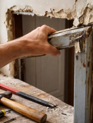 découvrez comment enlever un encadrement de porte en métal en évitant les erreurs courantes pour un travail réussi et sans dégâts.