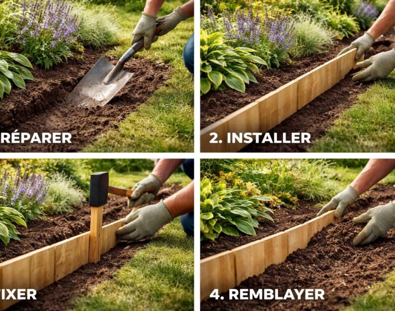 découvrez notre guide étape par étape pour poser des bordures de jardin sans utiliser de béton, facile à suivre pour un aménagement naturel et durable.