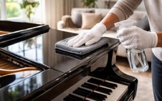 découvrez notre guide pratique pour nettoyer efficacement un piano laqué noir sans l'endommager, en suivant des conseils simples et sûrs pour préserver sa beauté et sa finition.