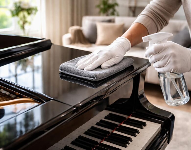 découvrez notre guide pratique pour nettoyer efficacement un piano laqué noir sans l'endommager, en suivant des conseils simples et sûrs pour préserver sa beauté et sa finition.