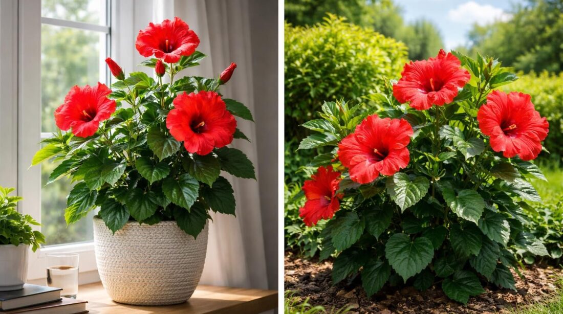 découvrez comment identifier un hibiscus et savoir s'il est adapté pour l'intérieur ou l'extérieur afin de bien prendre soin de votre plante.