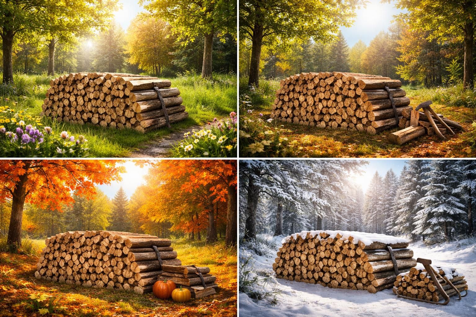 découvrez comment les saisons influencent le prix du bois de chauffage en morceaux de 50 cm et ce que vous devez savoir pour faire le meilleur choix tout au long de l'année.