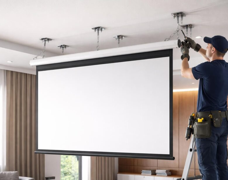 découvrez comment installer un écran de projection au plafond en toute sécurité grâce à nos conseils sur les fixations, les entraxes et les bonnes pratiques pour un montage fiable et durable.
