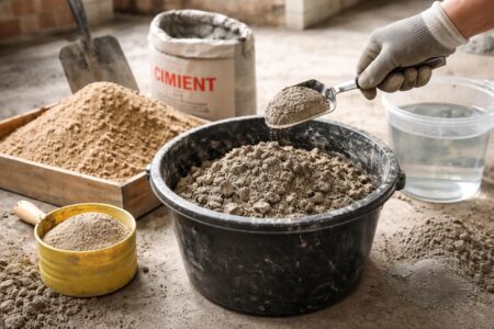 découvrez comment doser correctement un mortier maigre en seau grâce à ce guide complet pour les débutants. apprenez les bonnes proportions et astuces pour réussir vos travaux de maçonnerie.