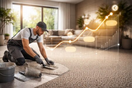 découvrez les tendances actuelles des prix au m² pour la pose de moquette de pierre et obtenez des conseils pour bien choisir votre revêtement de sol.