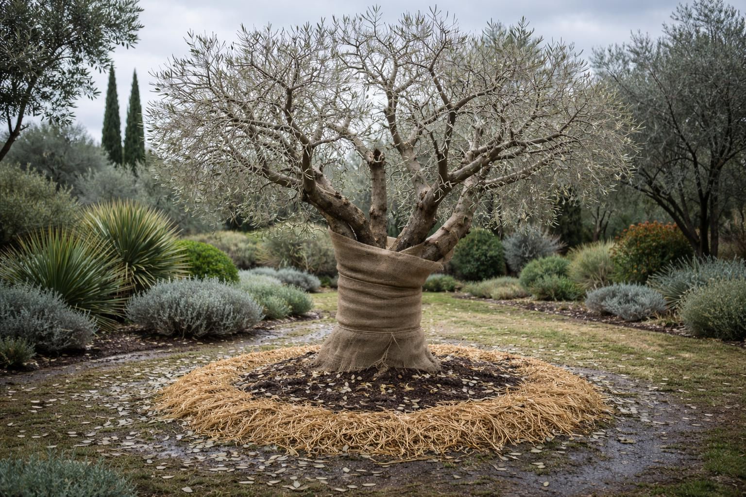 découvrez des conseils pratiques pour prévenir la chute des feuilles de votre olivier pendant l'hiver et garder votre arbre en bonne santé toute l'année.