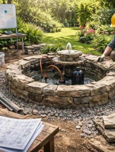découvrez comment construire une fontaine de jardin en choisissant les matériaux adaptés et en maîtrisant votre budget pour un aménagement extérieur réussi.