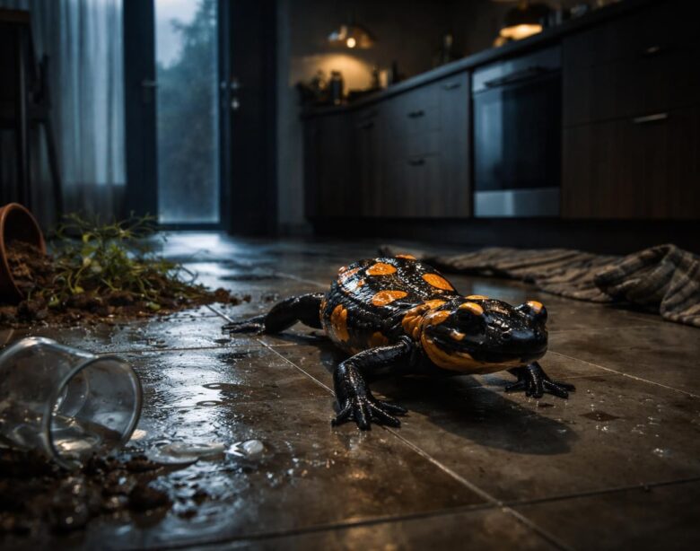 découvrez les risques liés à la présence de salamandres dans la maison et les conséquences possibles pour votre habitat et votre santé.