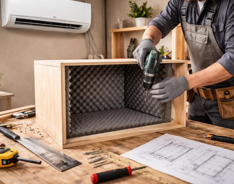 découvrez notre guide pratique pour fabriquer un caisson antibruit efficace et silencieux pour votre climatiseur, afin de réduire les nuisances sonores chez vous.