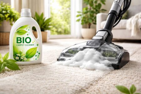 découvrez les avantages d'utiliser un détergent bio pour shampouineuse, alliant efficacité, respect de l'environnement et sécurité pour votre intérieur.