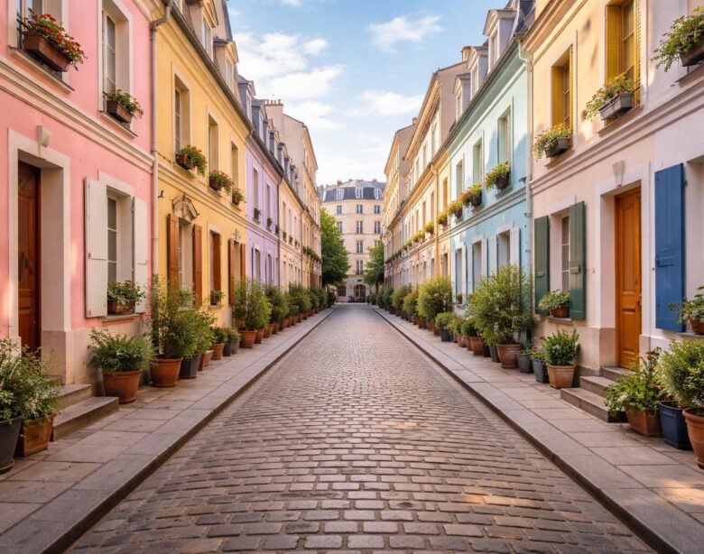 découvrez les secrets des maisons colorées de la rue crémieux à paris, un véritable trésor caché qui illumine la capitale avec son charme unique et son histoire fascinante.