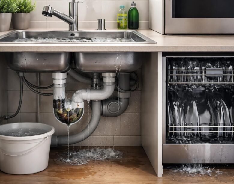découvrez les signes révélateurs d'une évacuation bouchée du siphon d'un évier et d'un lave-vaisselle couplé, et apprenez comment identifier rapidement ce problème pour éviter les désagréments.