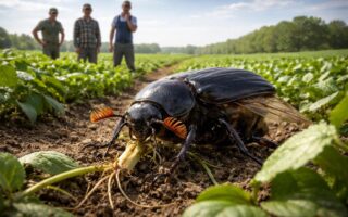 découvrez comment le hanneton noir menace l'agriculture moderne et quelles mesures adopter pour protéger vos cultures des dégâts causés par cet insecte nuisible.