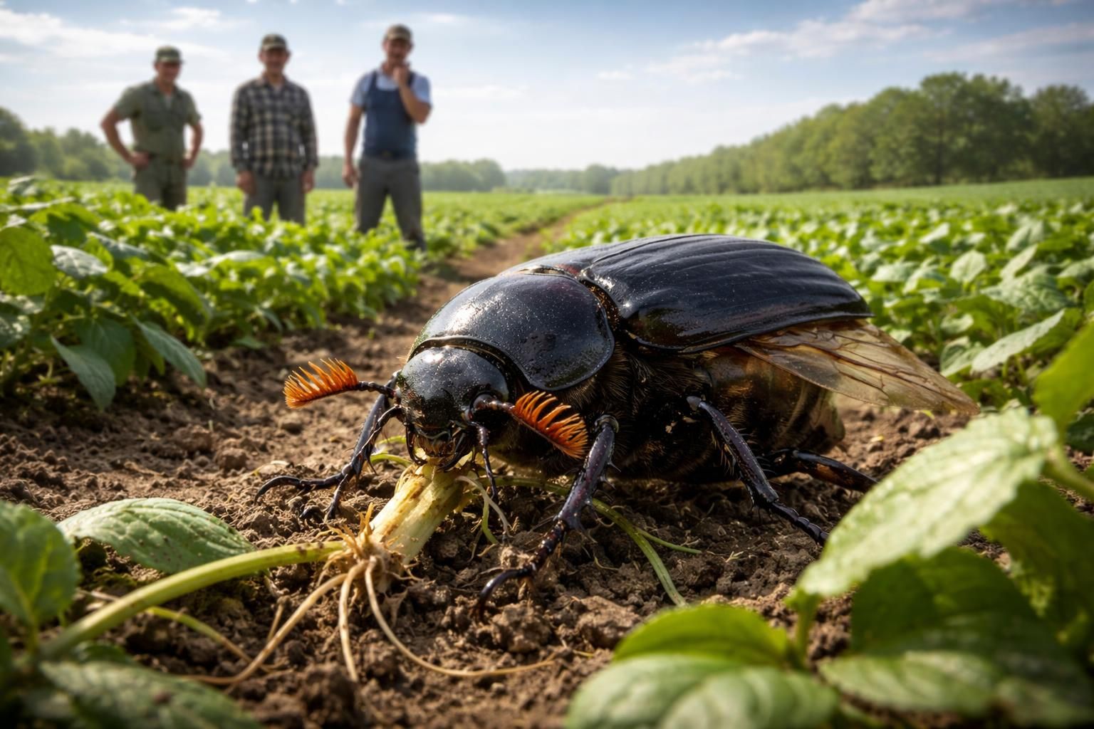 découvrez comment le hanneton noir menace l'agriculture moderne et quelles mesures adopter pour protéger vos cultures des dégâts causés par cet insecte nuisible.