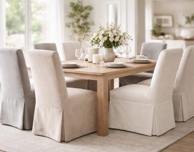 découvrez comment transformer votre salle à manger grâce à nos housses de chaises élégantes, alliant style et protection pour un intérieur raffiné.