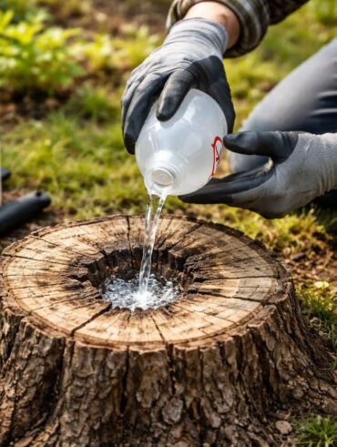 découvrez des témoignages et expériences vécues sur l'utilisation de l'acide chlorhydrique pour détruire une souche d'arbre, avec conseils pratiques et précautions à prendre.
