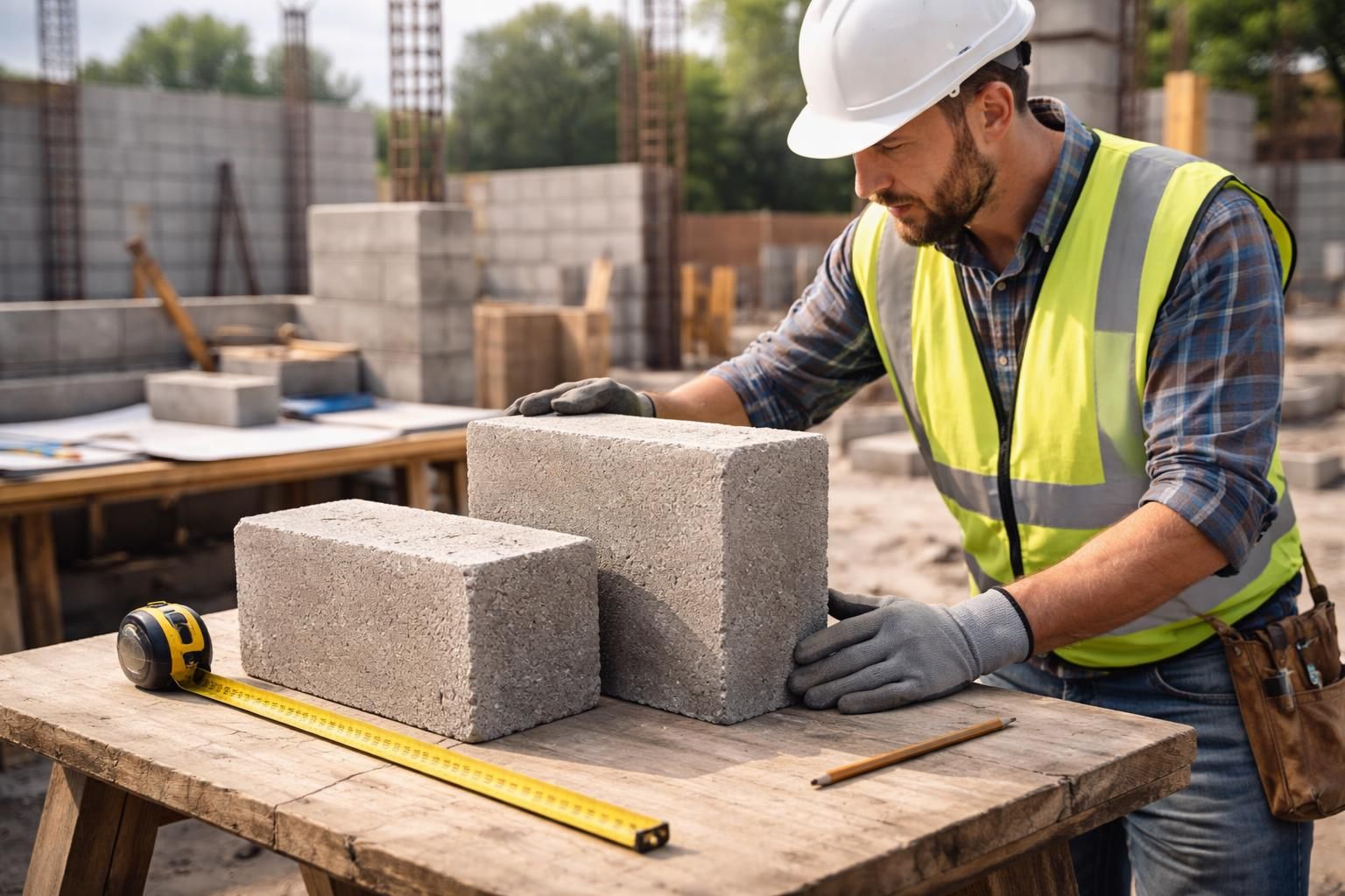 découvrez comment choisir la hauteur et la largeur idéales d'un parpaing pour assurer la solidité et la réussite de votre projet de construction.