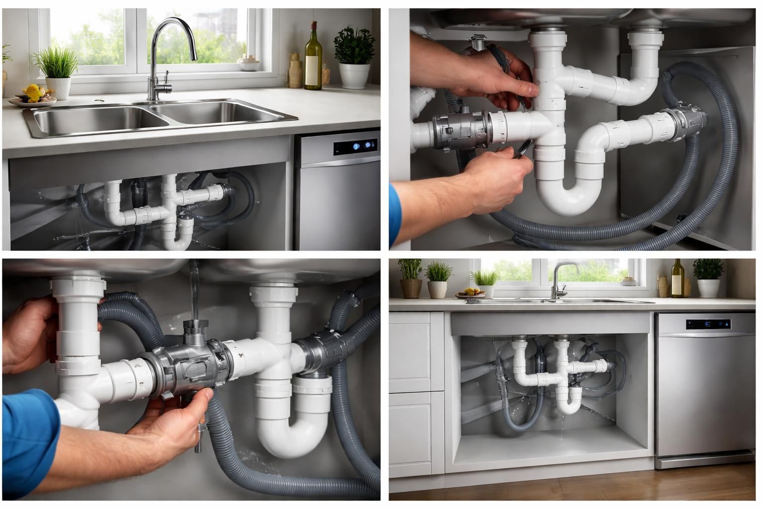 apprenez à concevoir un schéma d'évacuation efficace pour votre évier et lave-vaisselle en 5 étapes simples, garantissant un bon drainage et évitant les problèmes d'obstruction.