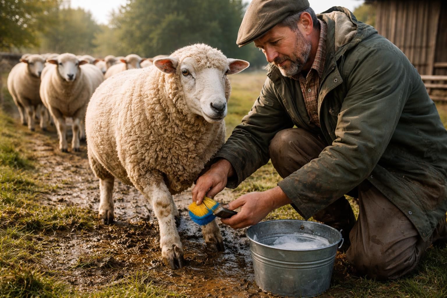 découvrez comment établir une routine efficace de nettoyage des pieds de mouton pour maintenir la santé de vos ovins et prévenir les infections.