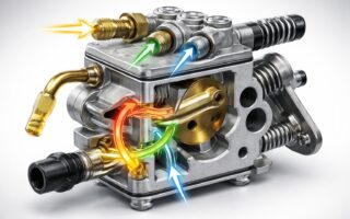 apprenez à régler le carburateur de votre tronçonneuse grâce à un schéma simple et détaillé pour optimiser ses performances et garantir une utilisation efficace.