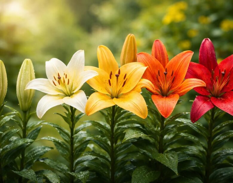 découvrez la magnifique succession des couleurs lors de la floraison du lys, un spectacle naturel fascinant à admirer absolument.