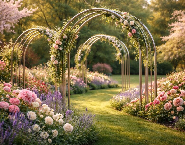 découvrez les arceaux de jardin chez gifi, l'accessoire indispensable pour sublimer votre décoration florale et créer un espace extérieur élégant et harmonieux.