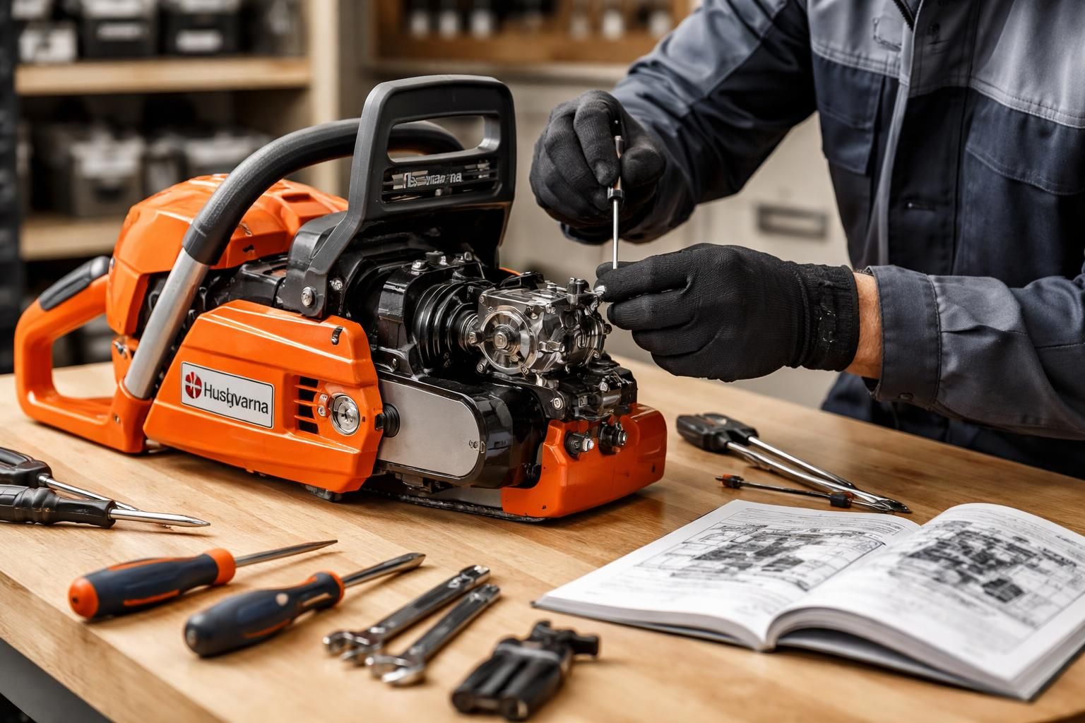 découvrez les étapes essentielles pour régler le carburateur de votre tronçonneuse husqvarna et assurer un fonctionnement optimal de votre équipement.
