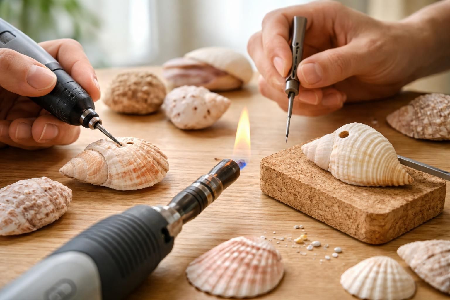 découvrez des techniques simples et efficaces pour percer un trou dans un coquillage sans le casser, idéal pour vos créations diy et bijoux marins.