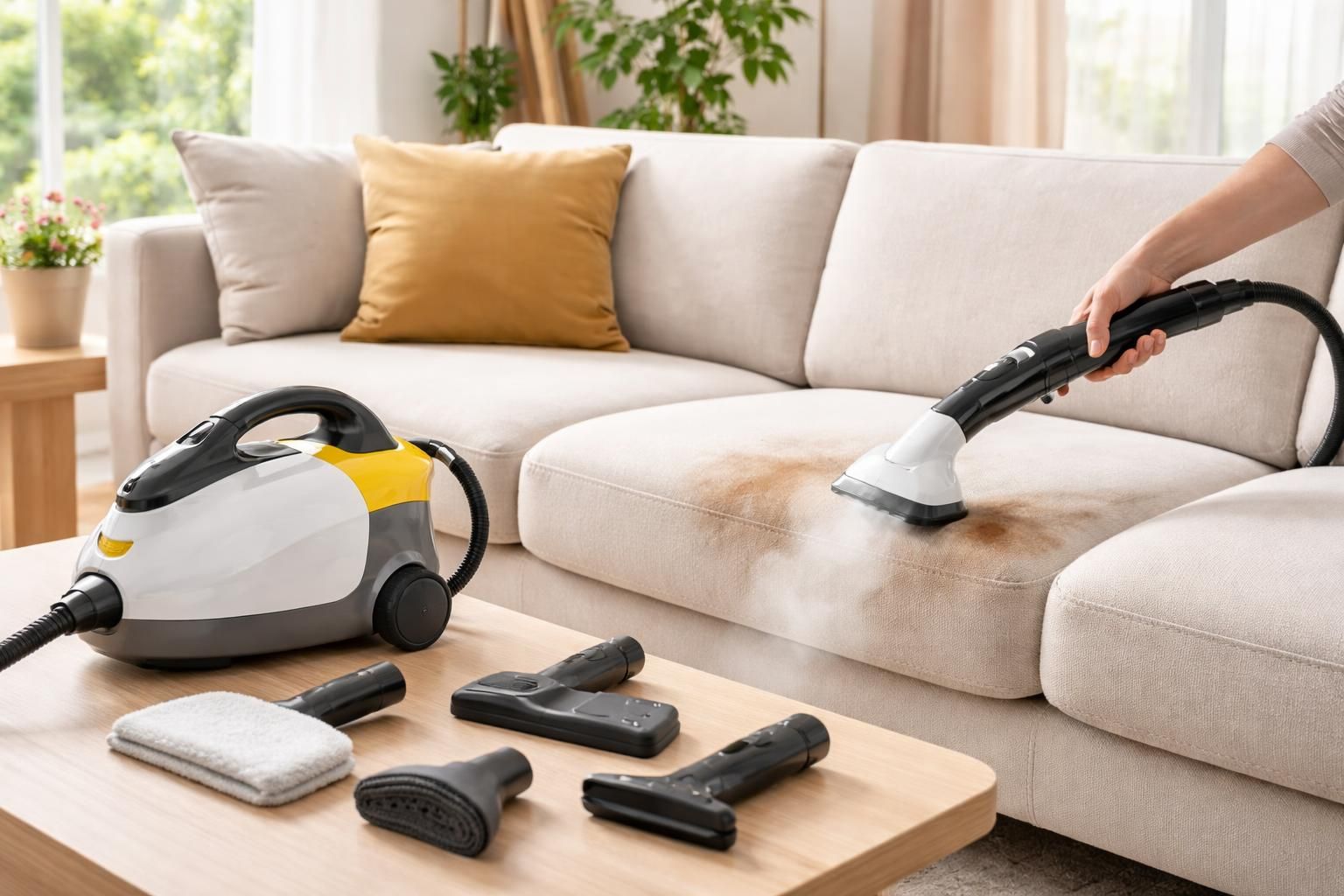découvrez nos conseils pour choisir le nettoyeur vapeur idéal pour votre canapé et profitez d'un nettoyage efficace adapté à vos besoins.