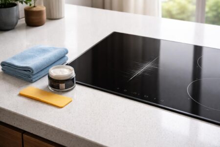découvrez des méthodes efficaces pour éliminer une rayure profonde sur votre plaque à induction et redonnez-lui un aspect neuf facilement.