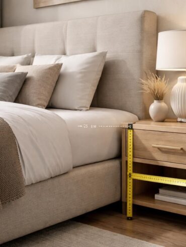 découvrez comment choisir la hauteur parfaite de votre table de chevet pour un confort optimal et une harmonie parfaite dans votre chambre.
