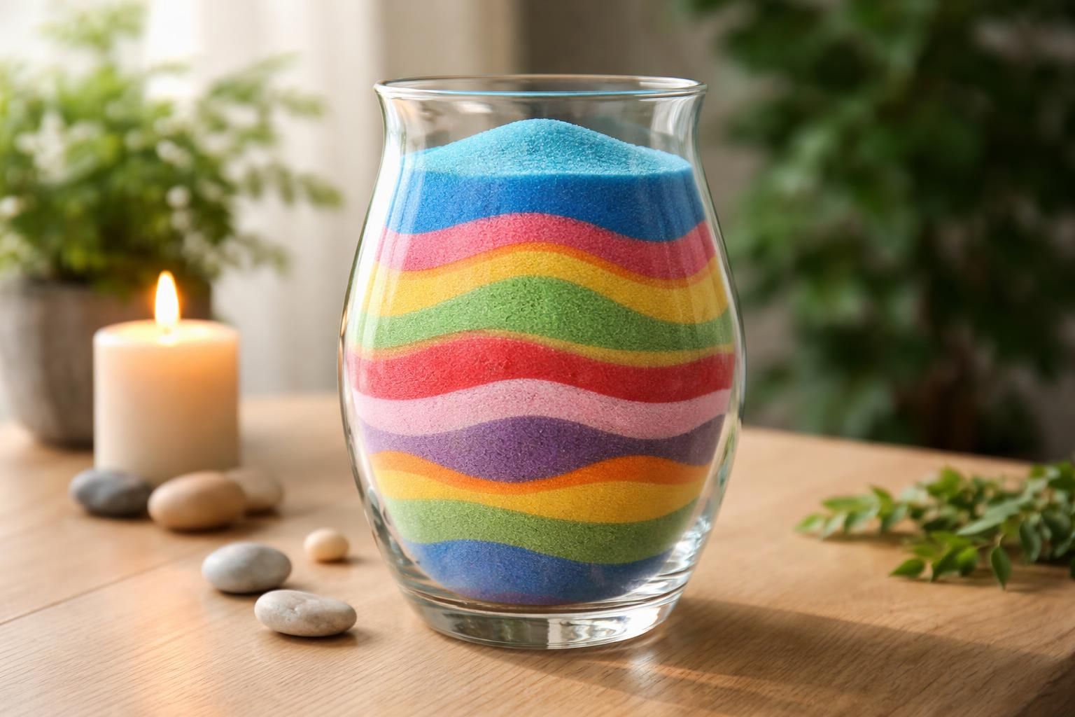 apprenez à décorer un vase avec du sable coloré pour apporter une touche originale et créer une ambiance chaleureuse et unique dans votre intérieur.