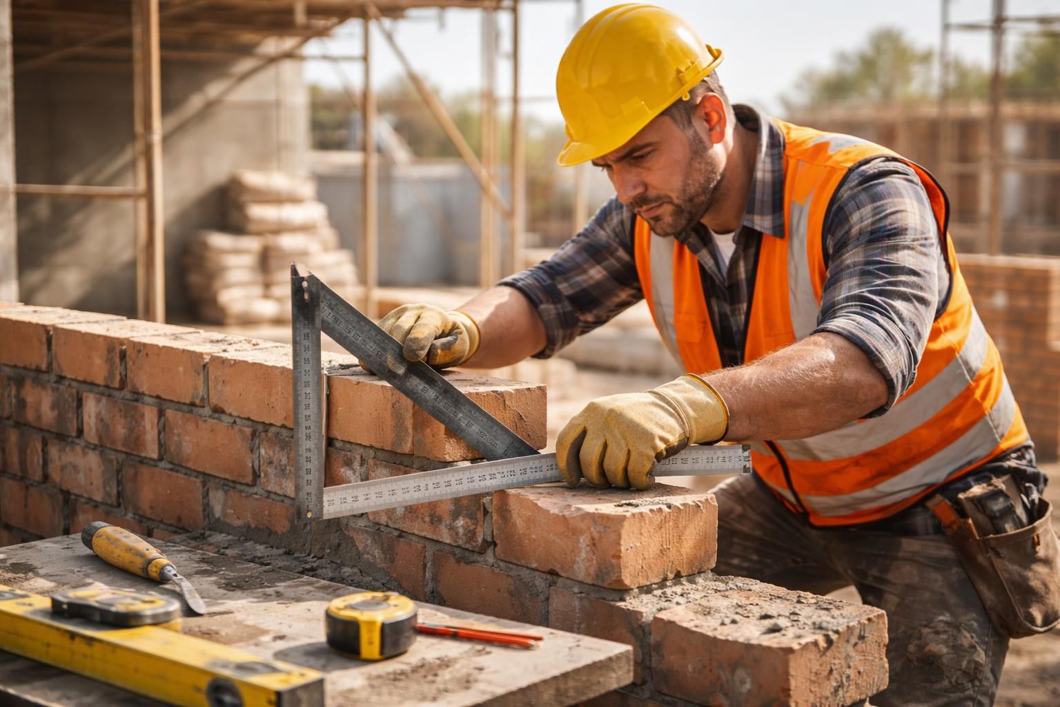 découvrez comment effectuer facilement un calcul d'angle droit pour un maçon grâce à des étapes simples et efficaces, idéales pour garantir des constructions précises.