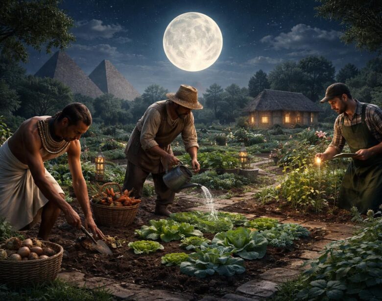 découvrez comment les rituels ancestraux de jardinage avec la lune ont traversé les siècles et influencent encore aujourd'hui nos pratiques agricoles.