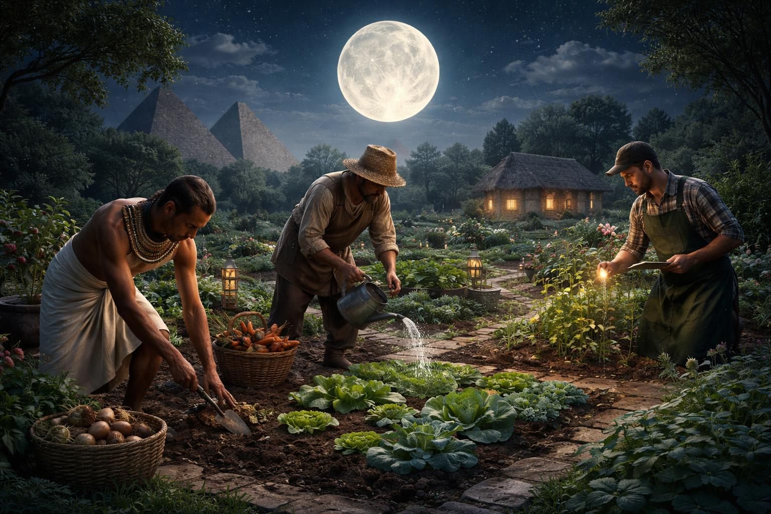 découvrez comment les rituels ancestraux de jardinage avec la lune ont traversé les siècles et influencent encore aujourd'hui nos pratiques agricoles.