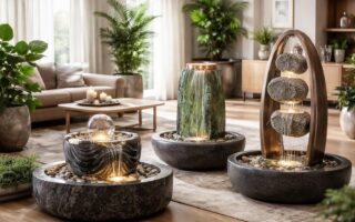 découvrez nos fontaines à eau décoratives d'intérieur alliant esthétique et fonctionnalité pour sublimer votre espace de vie avec sérénité et élégance.