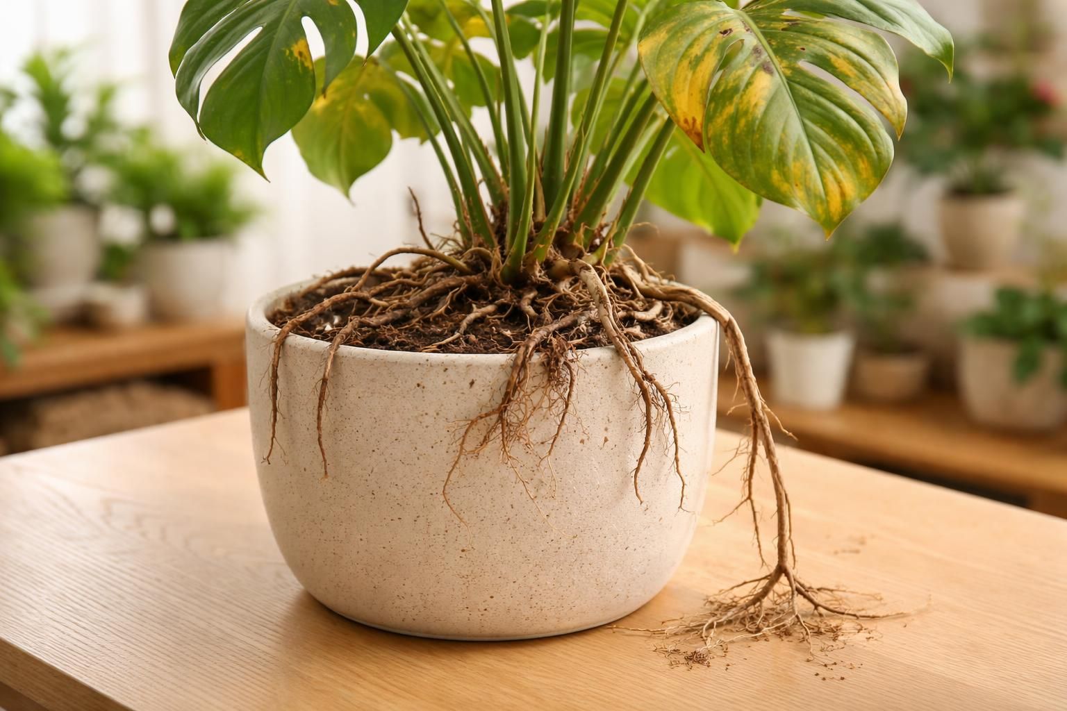 découvrez les signes indiquant qu'il est temps de couper la racine de votre monstera pour assurer sa santé et favoriser sa croissance optimale.