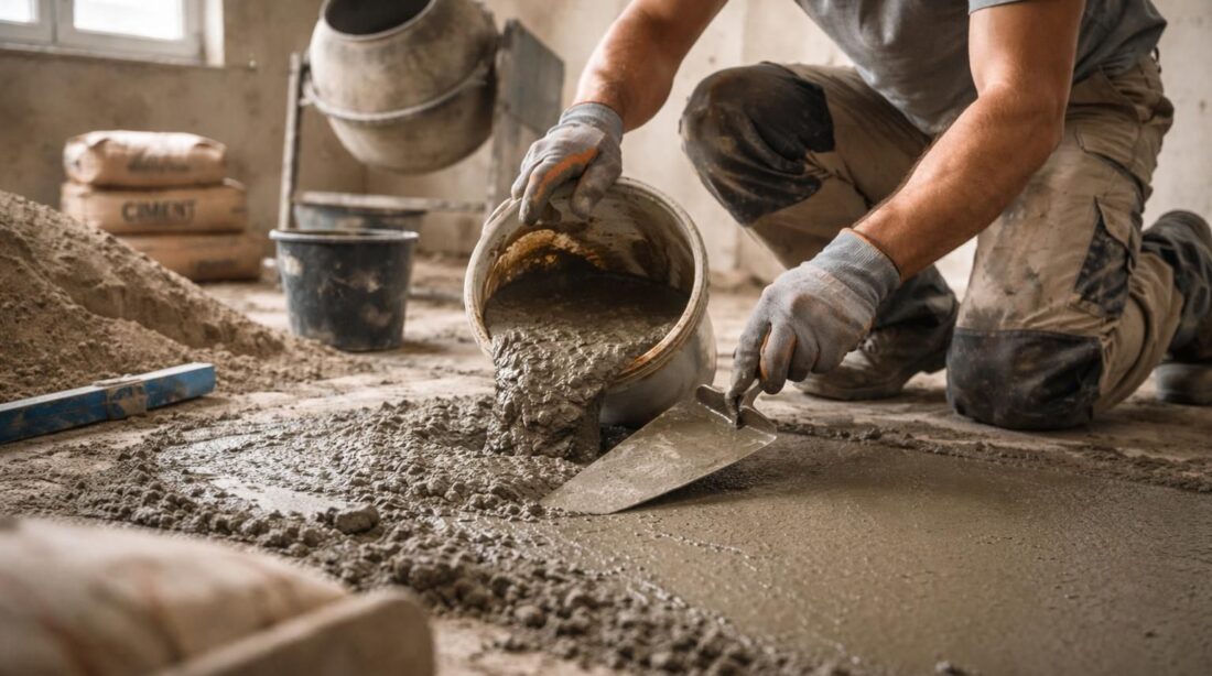 découvrez comment doser correctement le mortier pour chape afin d'assurer une finition parfaite et durable pour vos sols.
