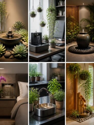 découvrez les 10 plus belles idées de décoration pour sublimer votre intérieur grâce à une fontaine avec plantes, alliant élégance et nature pour un espace apaisant.