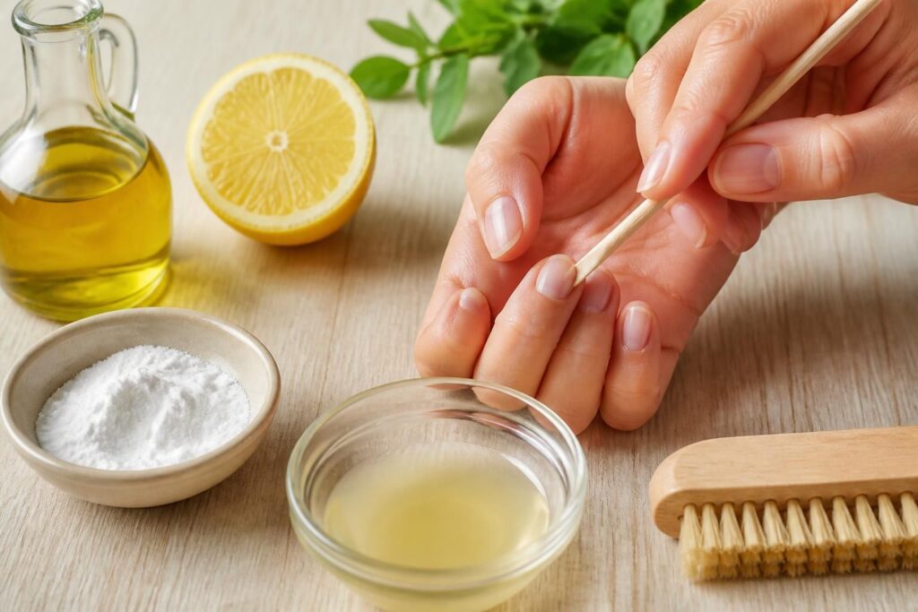 découvrez des recettes maison simples et efficaces pour nettoyer sous les ongles et obtenir un résultat impeccable au quotidien.