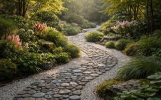 découvrez pourquoi la photo d'un jardin avec galets est incontournable en jardinage, et comment elle met en valeur l'esthétique, la simplicité et l'harmonie de votre espace extérieur.