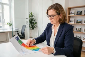 Agent immobilier consultant un diagnostic de performance énergétique pour une vente ou location en 2026